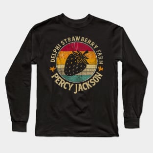 Vintage Delphi Strawberry Farm Percy Long Sleeve T-Shirt